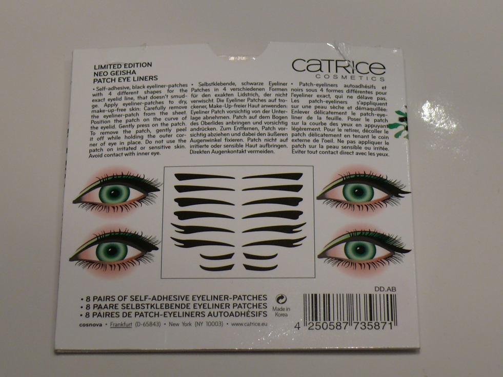 Patch EyeLiners Catrice 